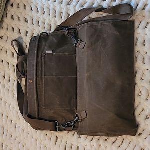 Barebones Harvesting & Gathering waxed canvas bag